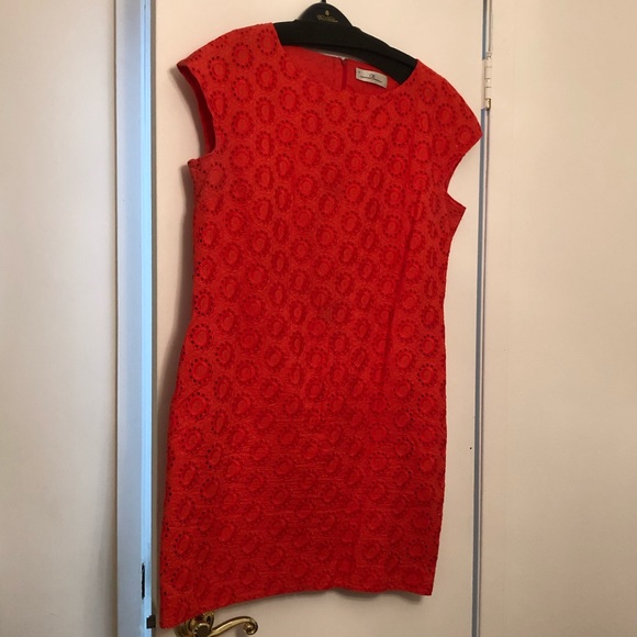 CH Carolina Herrera orange shift dress - Picture 1 of 4